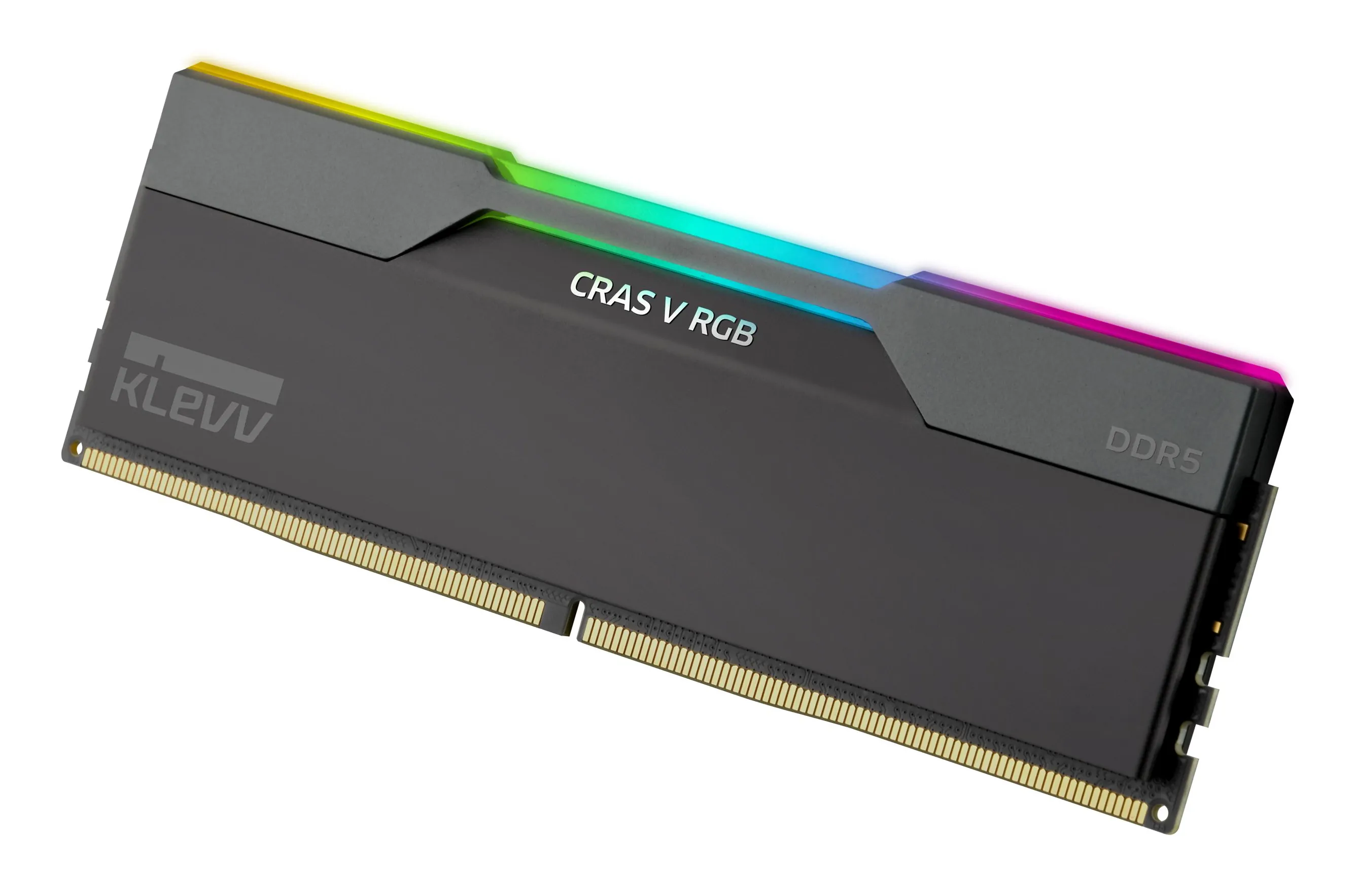 KLEVV CRAS V RGB 32 Gt (2 x 16 Gt) DDR5 6400 MHz, CL30 -muisti (EXPO)