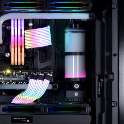 Lian Li LANCOOL III - Mid Tower case, Black, Transparent