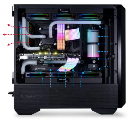 Lian Li LANCOOL III - Mid Tower case, Black, Transparent