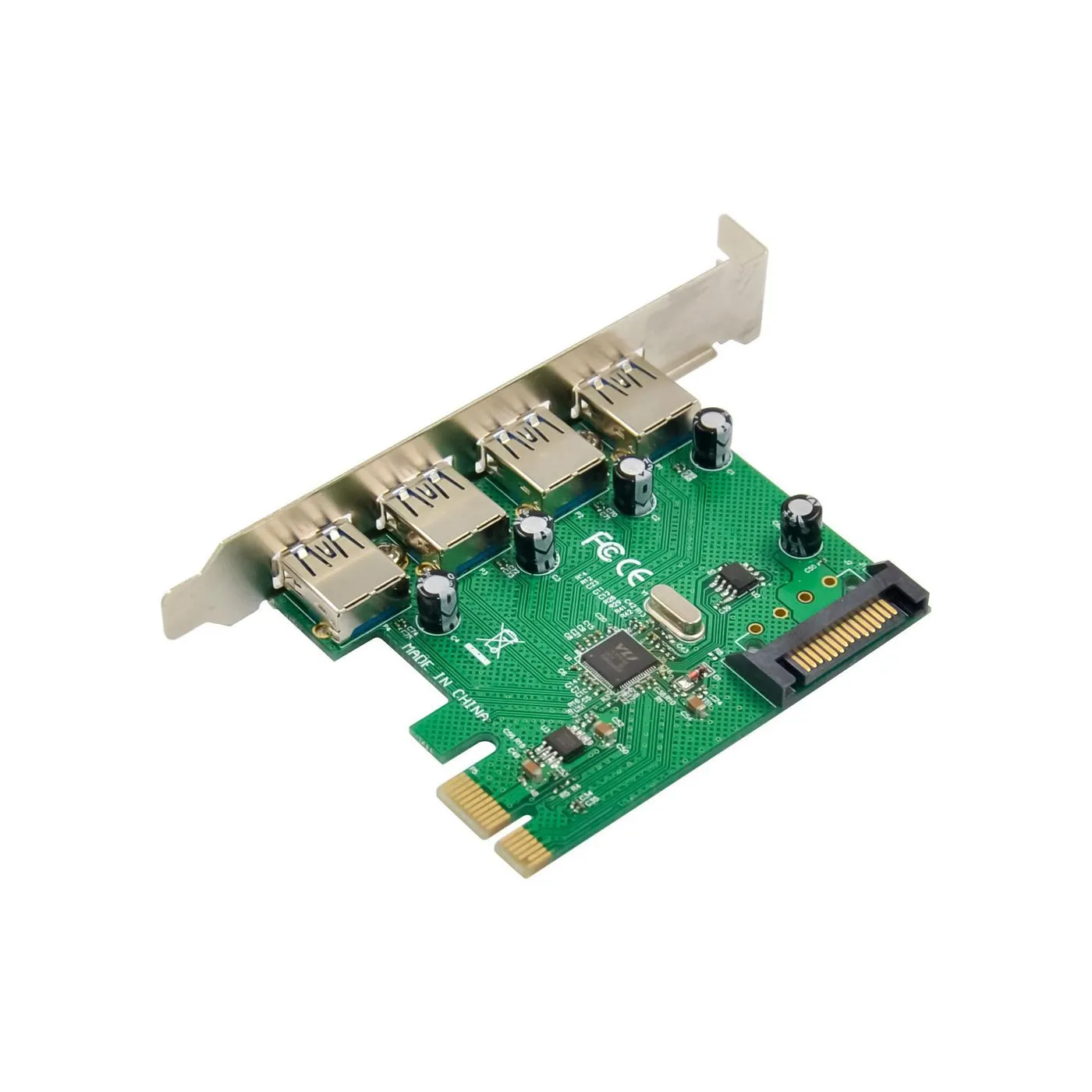 USB 3.0 4 port PCIe card