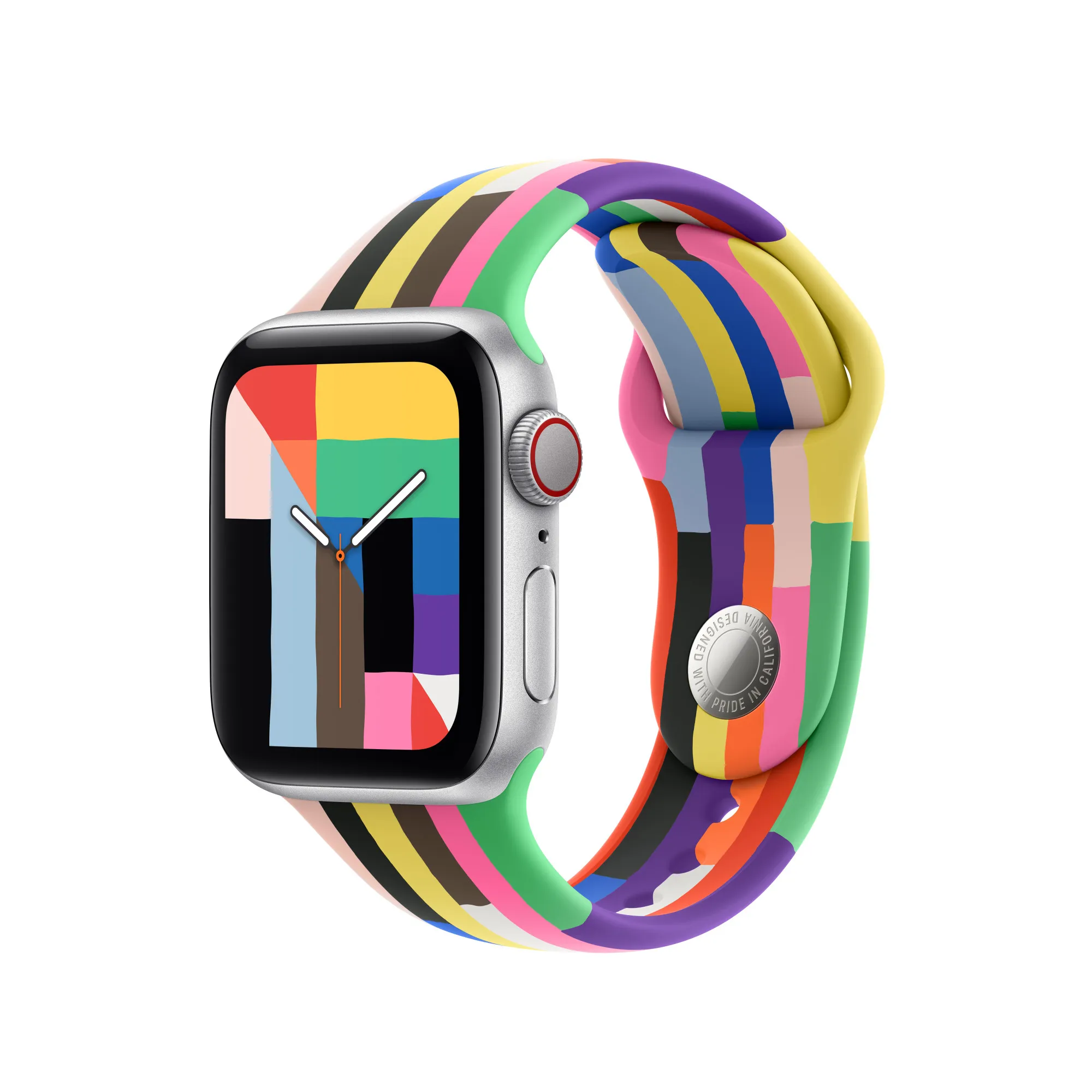 Apple Watch 40 mm sportband, pride edition, M/L