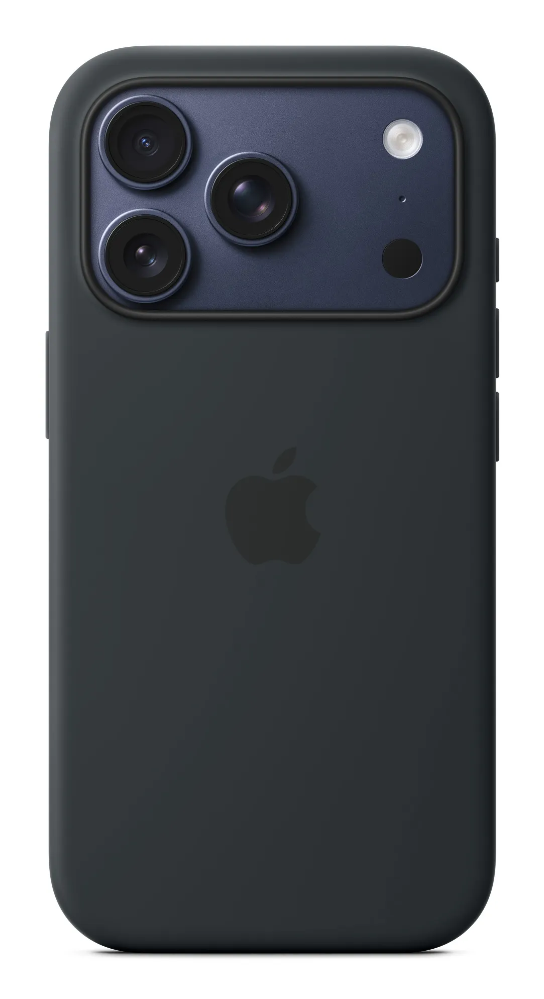 Apple iPhone 17 Pro, MagSafe -silikonikuori, Musta