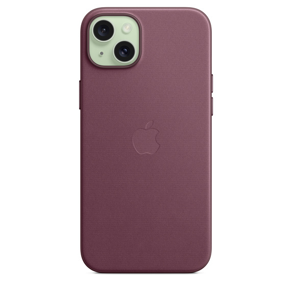 Apple iPhone 15 Plus, MagSafe - FineWoven case, Mulberry