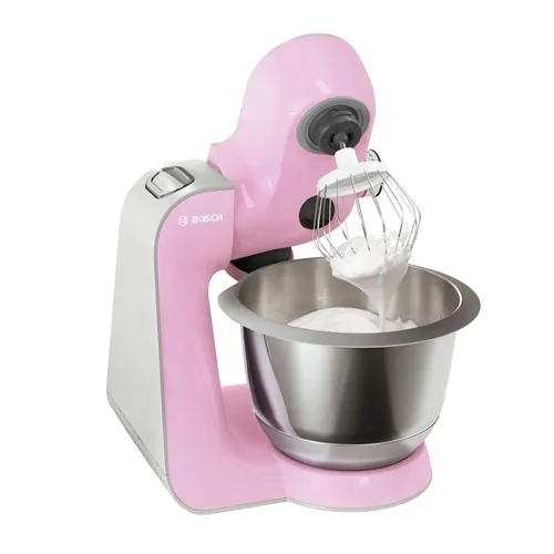 Bosch MUM5 CreationLine MUM58K20 Køkkenmaskine 3.9liter Pink/sølv