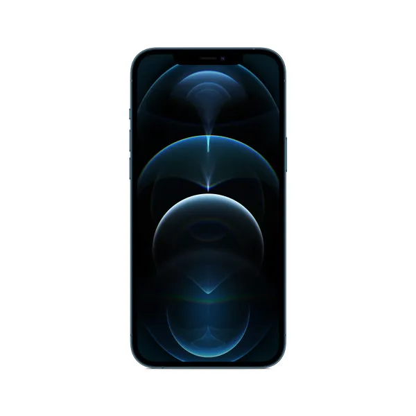 Renoverad iPhone 12 Pro Max 128 GB - mobiltelefon, Stillahavsblå (Mycket bra skick)