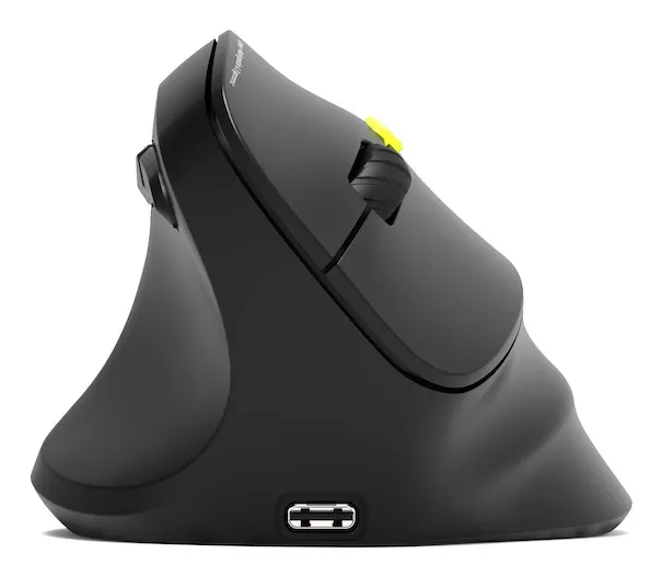 PORT Designs PD-910008 tr&aring;dl&ouml;s ergonomisk mus, svart