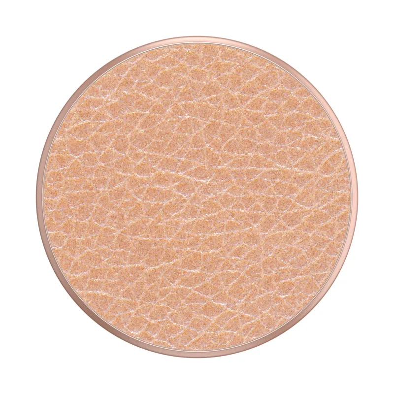 POPSOCKETS Pebbled Vegan Leather Rose Gold
