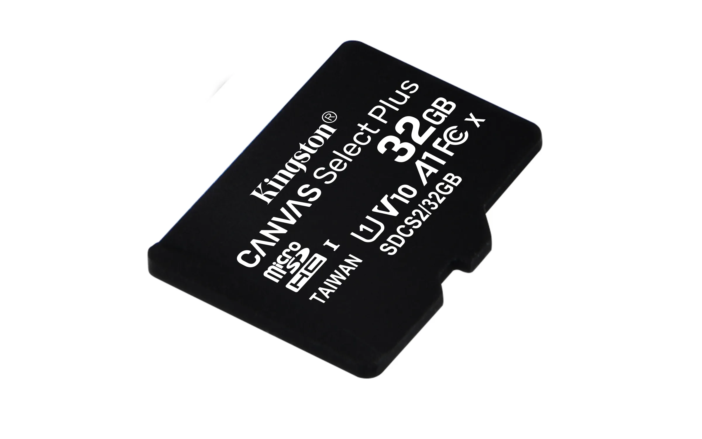 Kingston Canvas Select Plus 32 Gt MicroSDHC -muistikortti + SD-adapteri