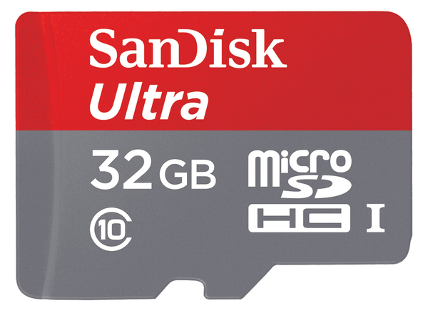 SANDISK Micro SDHC Ultra 32 GB 80MB/s UHS-I Adapter