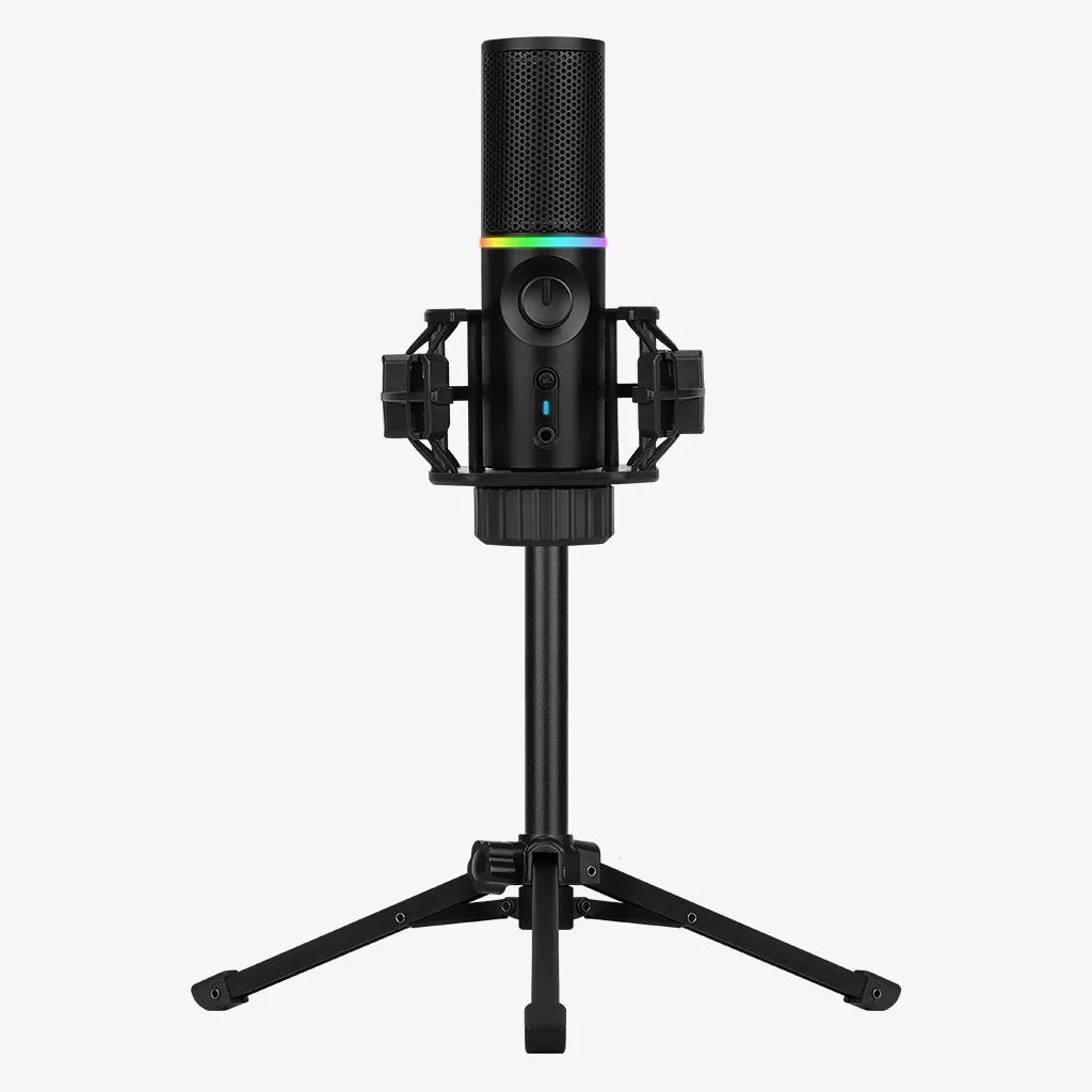 Streamplify Mic Tripod RGB -  microphone, black