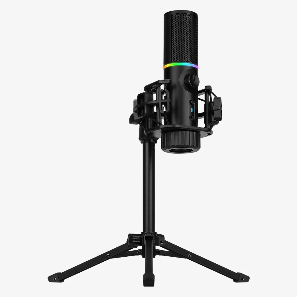 Streamplify Mic Tripod RGB -  microphone, black