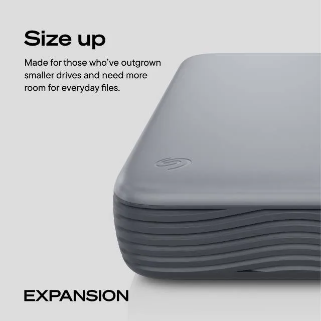 Seagate Expansion Desktop Refresh 8 Tt USB 3.0 -ulkoinen SSD, musta