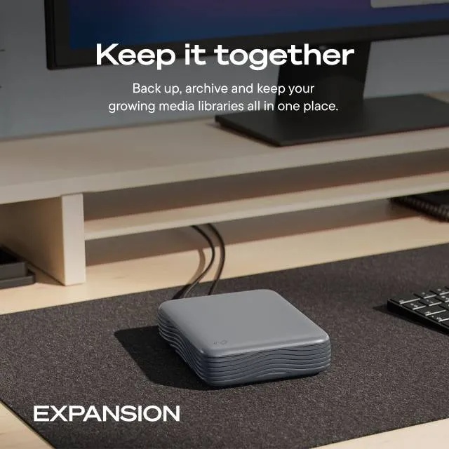 Seagate Expansion Desktop Refresh 8 Tt USB 3.0 -ulkoinen SSD, musta