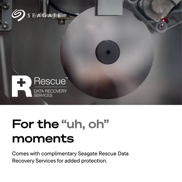 Seagate Expansion Desktop Refresh 8 Tt USB 3.0 -ulkoinen SSD, musta
