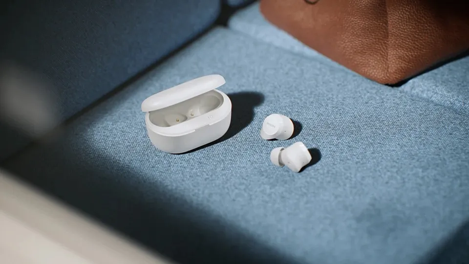 Philips TAT1300WT/00 tr&aring;dl&ouml;sa in-ear h&ouml;rlurar, vit