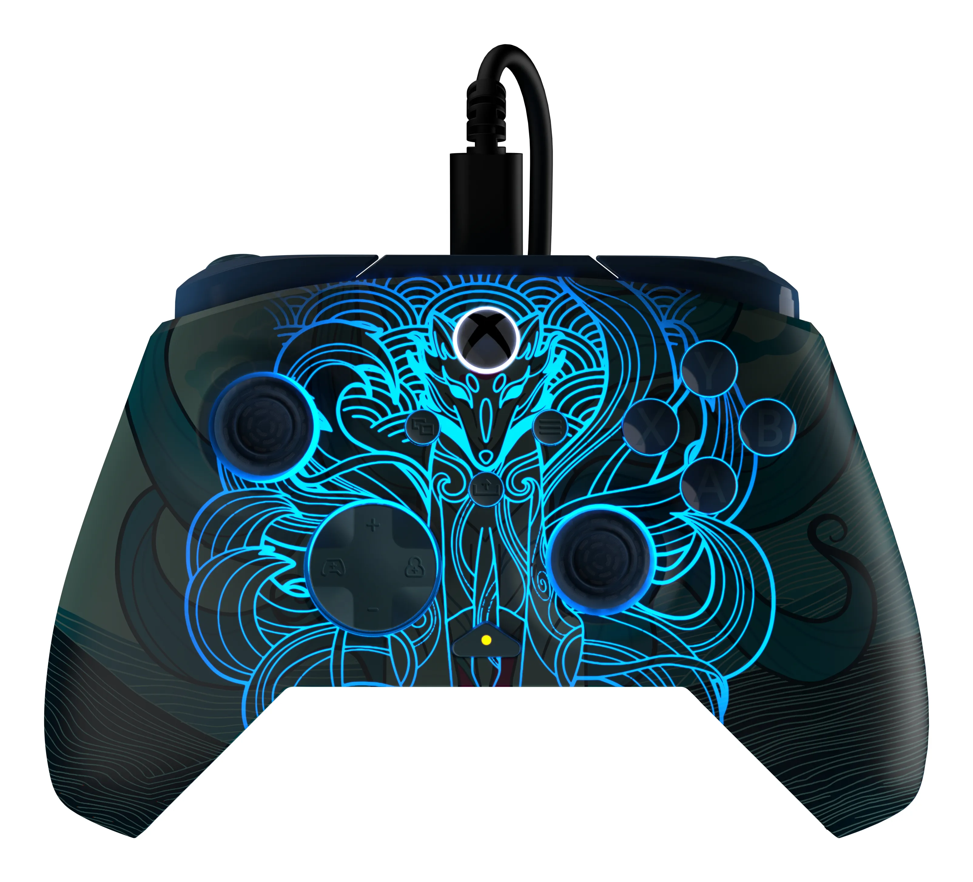 Turtle Beach Rematch Advanced Wired Controller for PC, Xbox Series X|S & Xbox One - Blue Kitsune