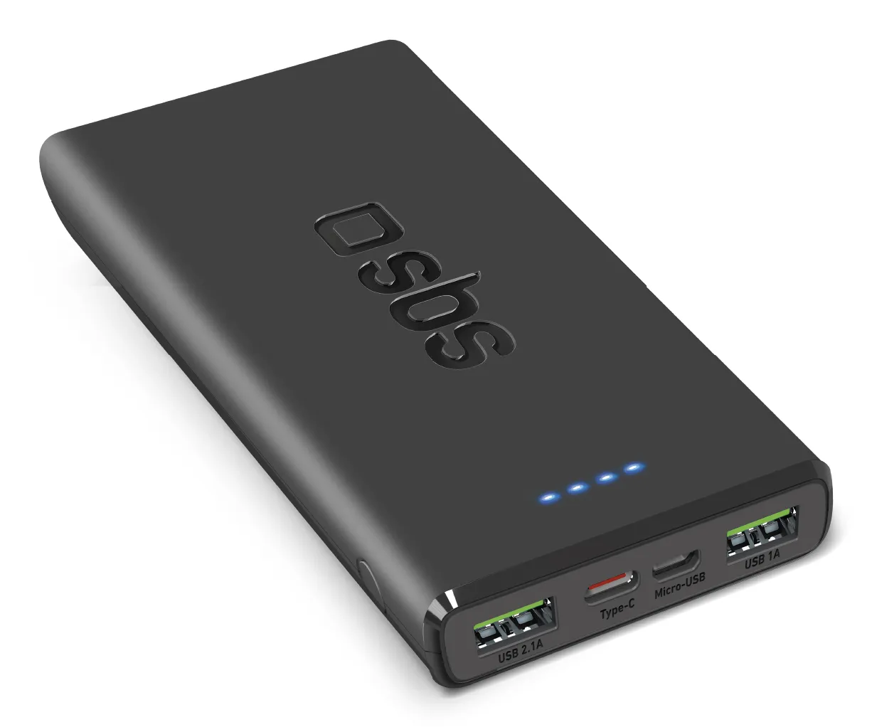 SBS TTBB10000FASTPD20K 10000 mAh, 20 W PD 20W - powerbank, Black