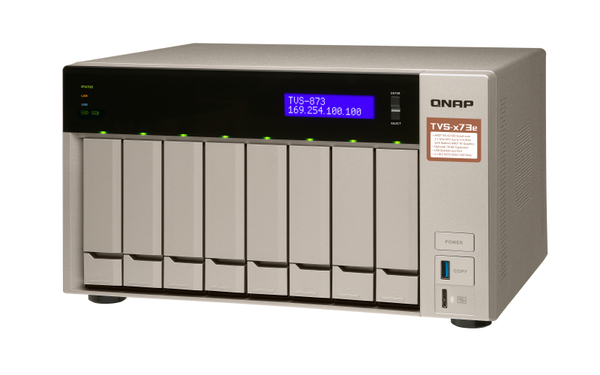 Qnap TVS-873E-4G, 8-bay - Personal Cloud NAS