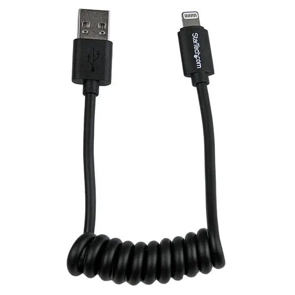 Startech USB-A - Lightning - cable, 0.3 m, Black Startech USB-A - Lightning - cable, 0.3 m, Black