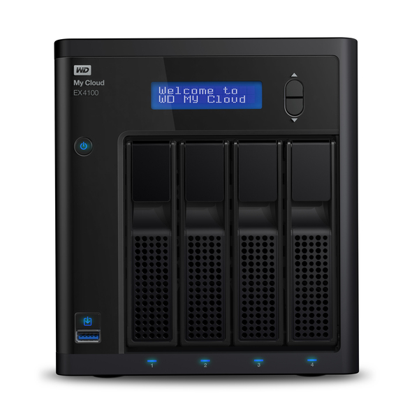 WD My Cloud EX4100 8TB - Personal Cloud NAS
