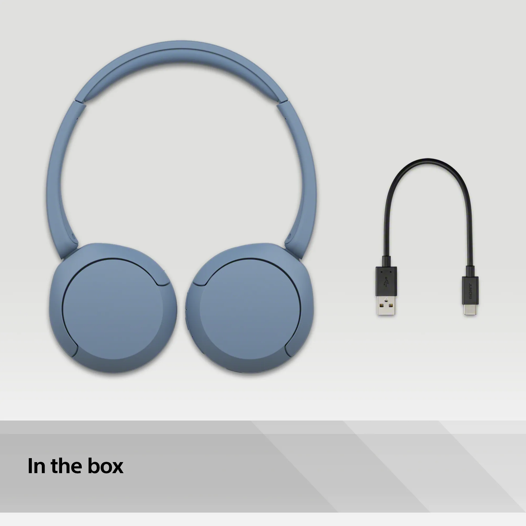 Sony WH-CH520L -langattomat kuulokkeet, sininen