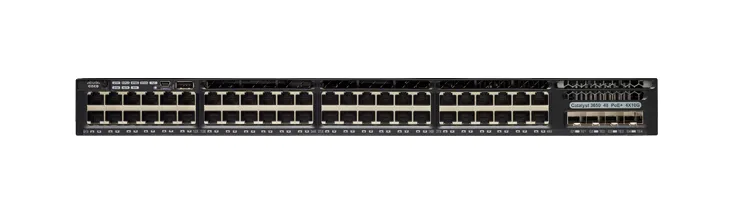Cisco Catalyst 3650-48TQ-L - Kytkin - Hallinnoitu - 48 x 10/100/1000 + 4 x 10 Gigabit SFP+ - ty&ouml;p&ouml;yt&auml;, r&auml;kkiin asennettava