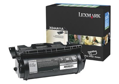 Lexmark X644A11E lasertoner, svart