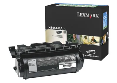 Lexmark X644A11E -laserv&auml;rikasetti, musta