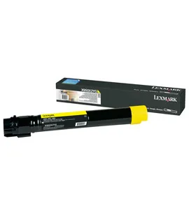 Lexmark X950X2YG Extra High Yield toner cartridge, Yellow