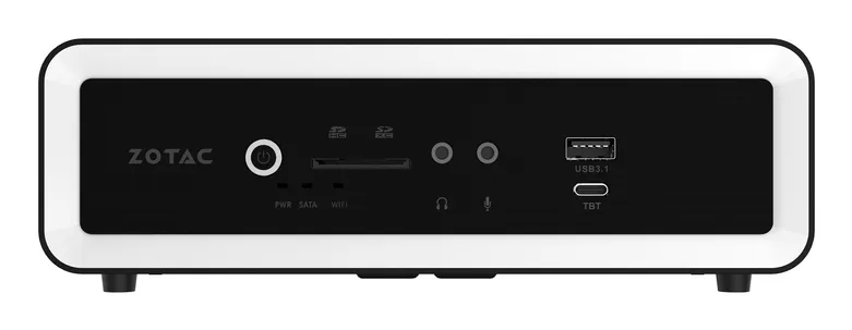 ZOTAC ZBOX CI669 Nano i7-1355U mini-PC barebone, mini, svart/vit