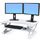 ERGOTRON WorkFit-T Sit-Stand Desktop Workstation white Increase to 38cm loads up to 15 kg