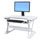 ERGOTRON WorkFit-T Sit-Stand Desktop Workstation white Increase to 38cm loads up to 15 kg