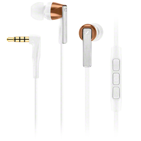 Sennheiser CX 5.00G, In-ear headset, vit