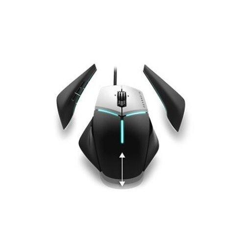 Dell Alienware AW958 - gaming mouse, Black/Silver
