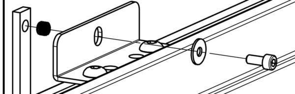 Vogel's Pro PFA 9123 -asennussarja PFB 34XX - PUC 23XX