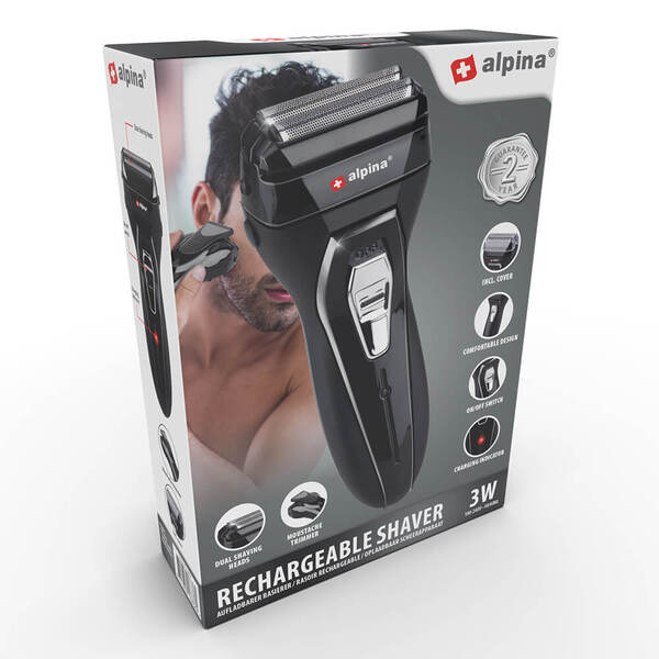 ALPINA Rakapparat 600mAh Svart