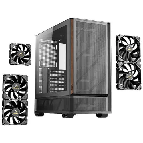 Antec P30 Air Midi-Tower Case with window, Black
