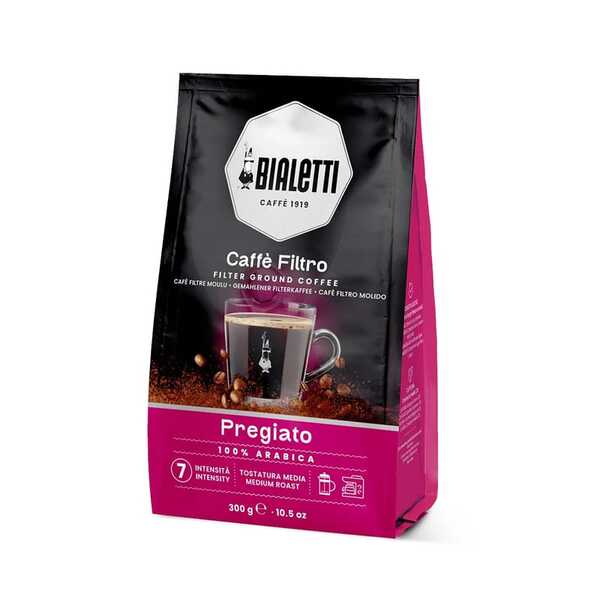 Bialetti Pregiato Filter Ground Coffee 300 grams