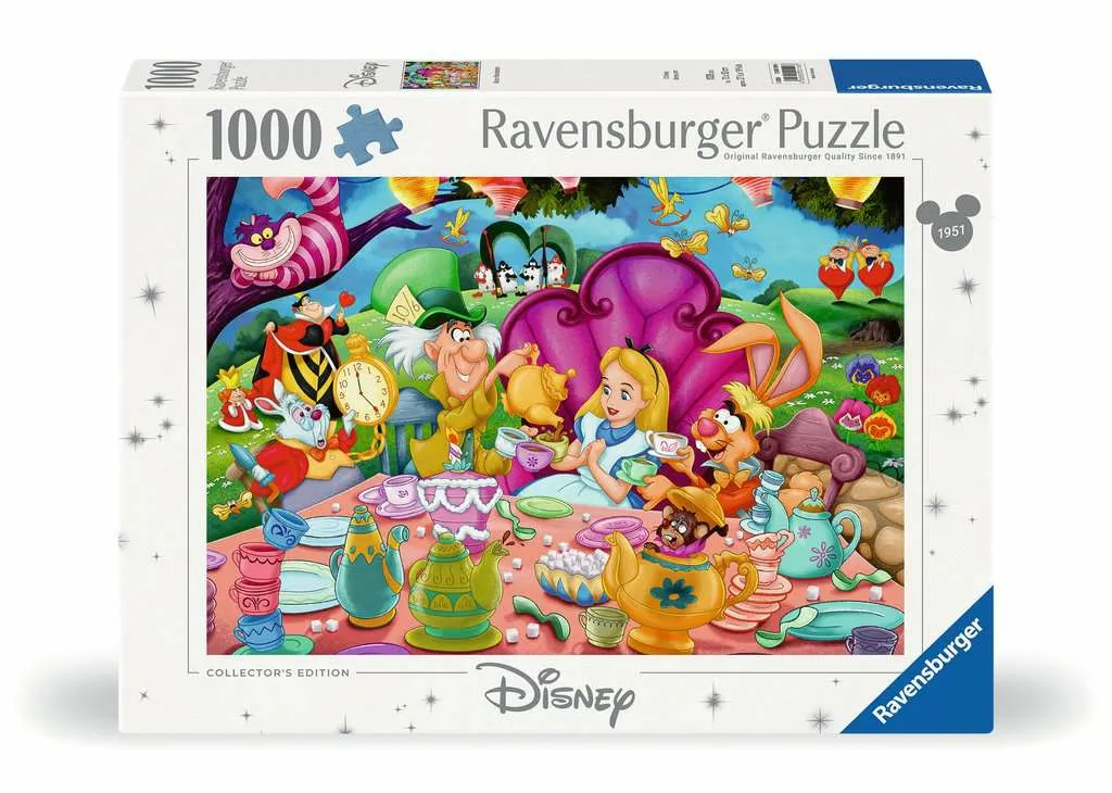 Ravensburger Disney Collector's Edition: Alice in Wonderland -palapeli, 1000 palaa