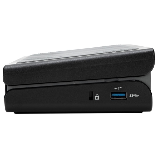 TARGUS UNIVERSAL DOCKING STATION WITH LAPTOP POWER, USB-A 3.0, SV 2K, DV 1K VIDEO, BLACK