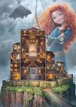 Ravensburger Disney Castle: Merida - puzzle, 1000 pcs