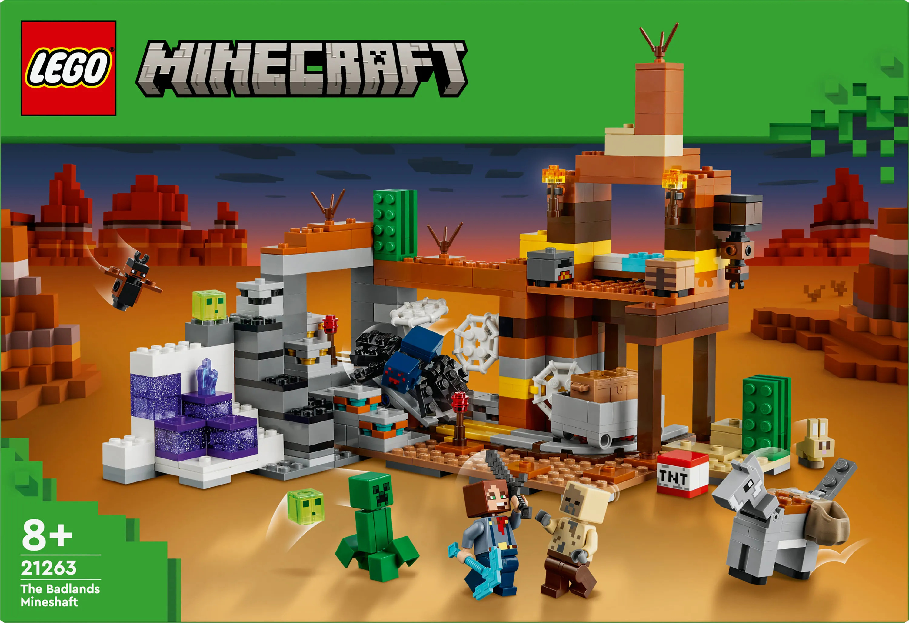 LEGO Minecraft The Ravine Mine Shaft 21263