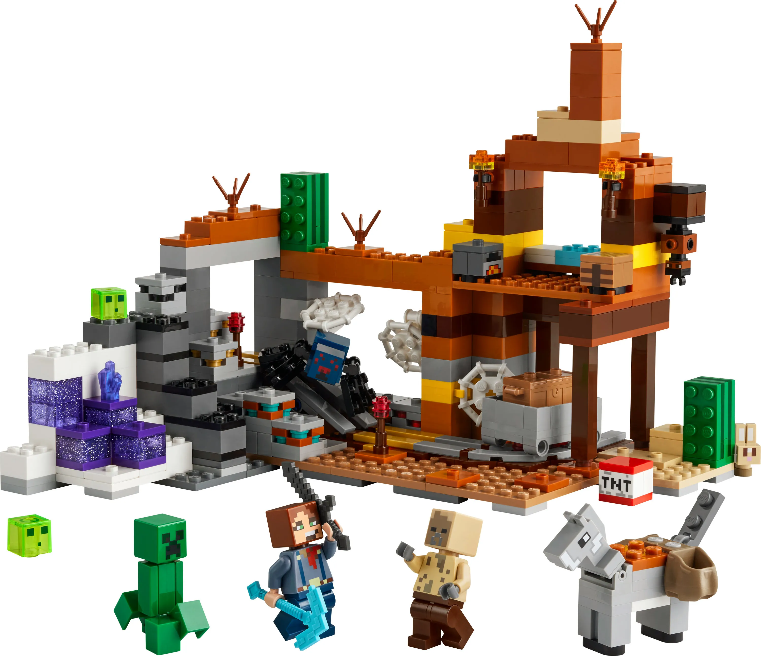 LEGO Minecraft The Ravine Mine Shaft 21263