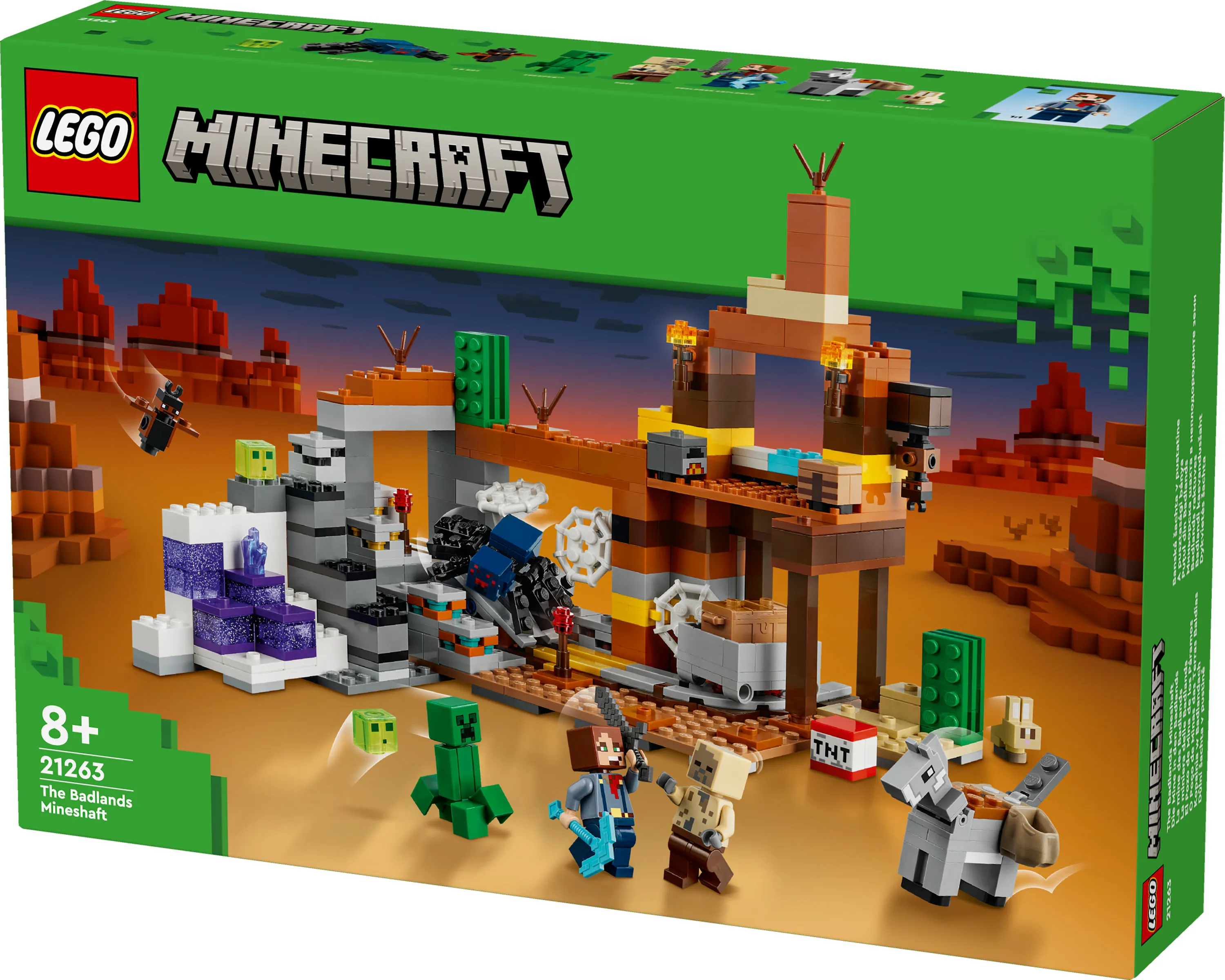 LEGO Minecraft The Ravine Mine Shaft 21263