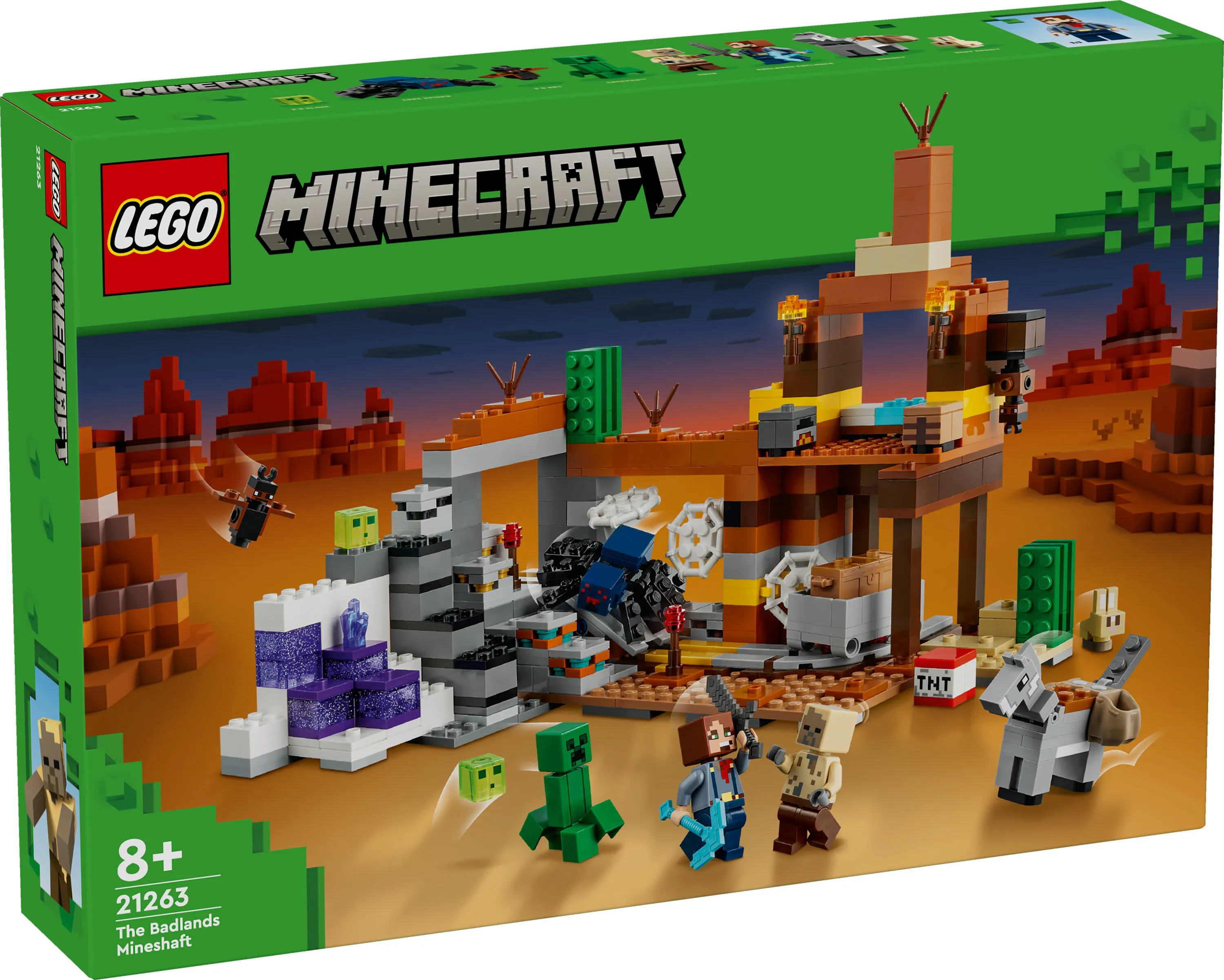 LEGO Minecraft The Ravine Mine Shaft 21263