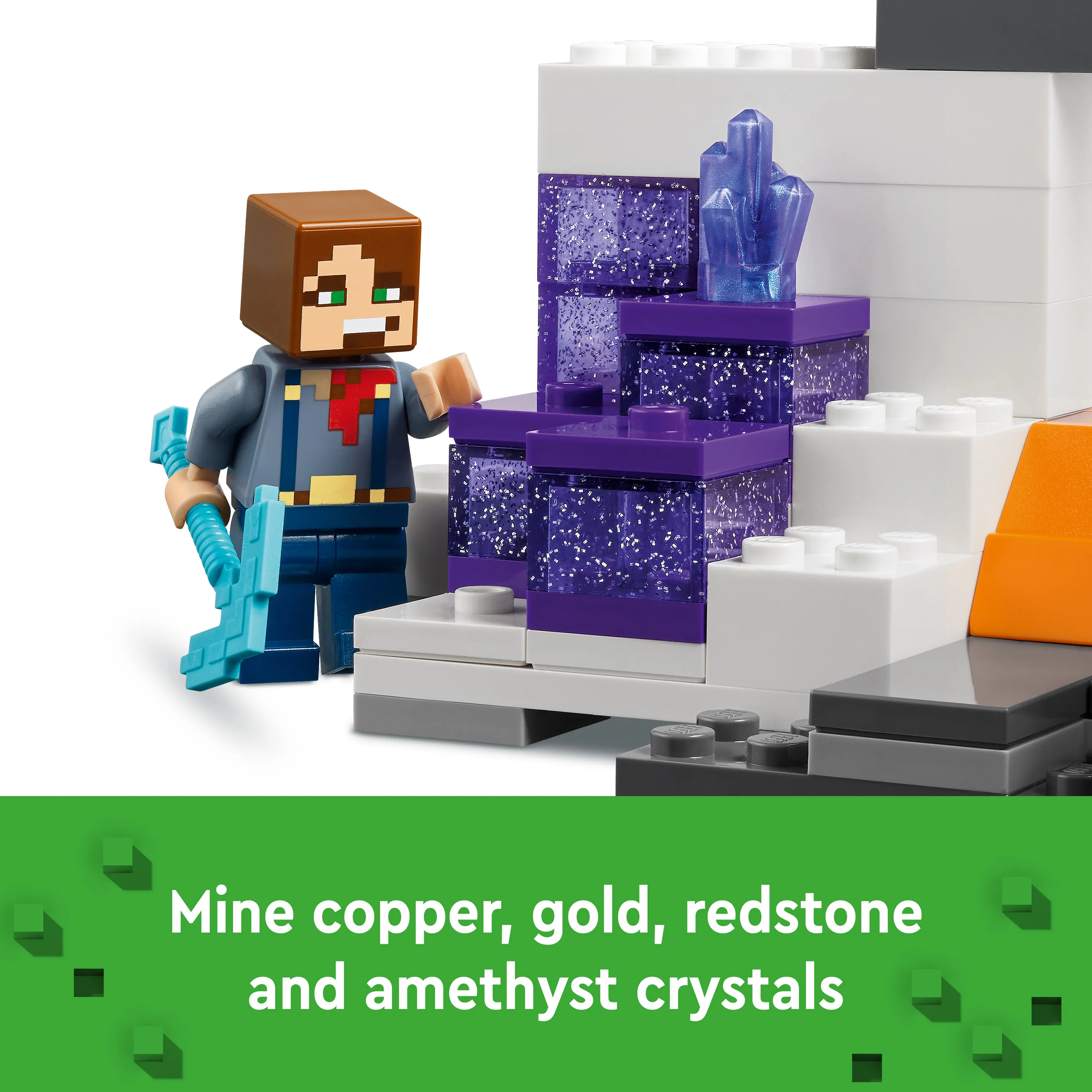 LEGO Minecraft Er&auml;maan kaivoskuilu 21263
