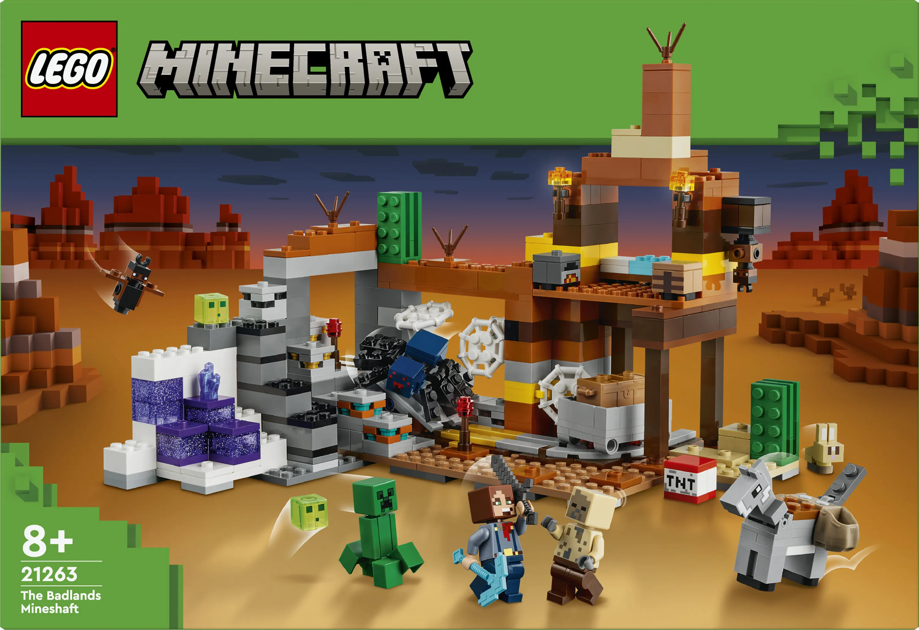 LEGO Minecraft Er&auml;maan kaivoskuilu 21263