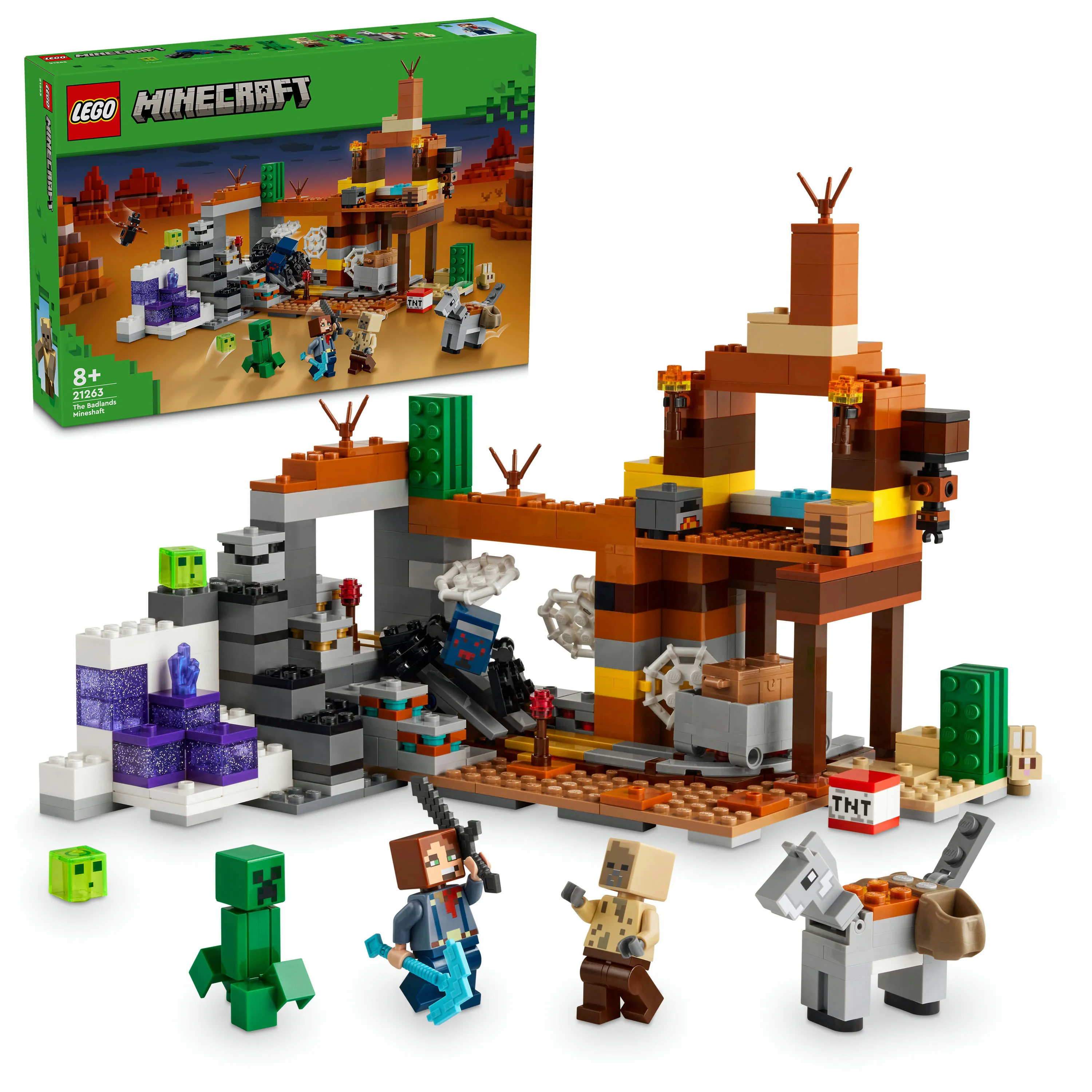 LEGO Minecraft Er&auml;maan kaivoskuilu 21263