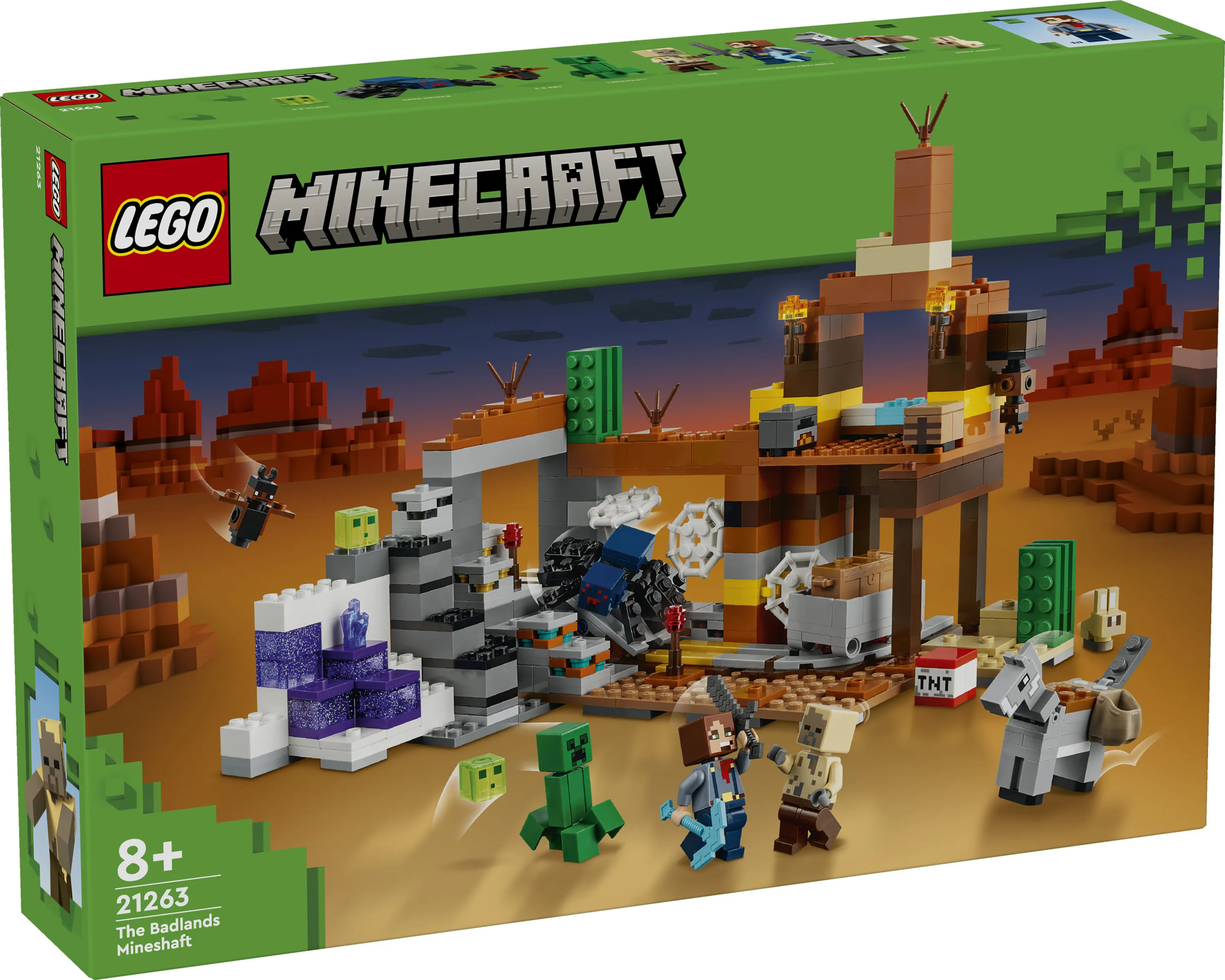 LEGO Minecraft Er&auml;maan kaivoskuilu 21263
