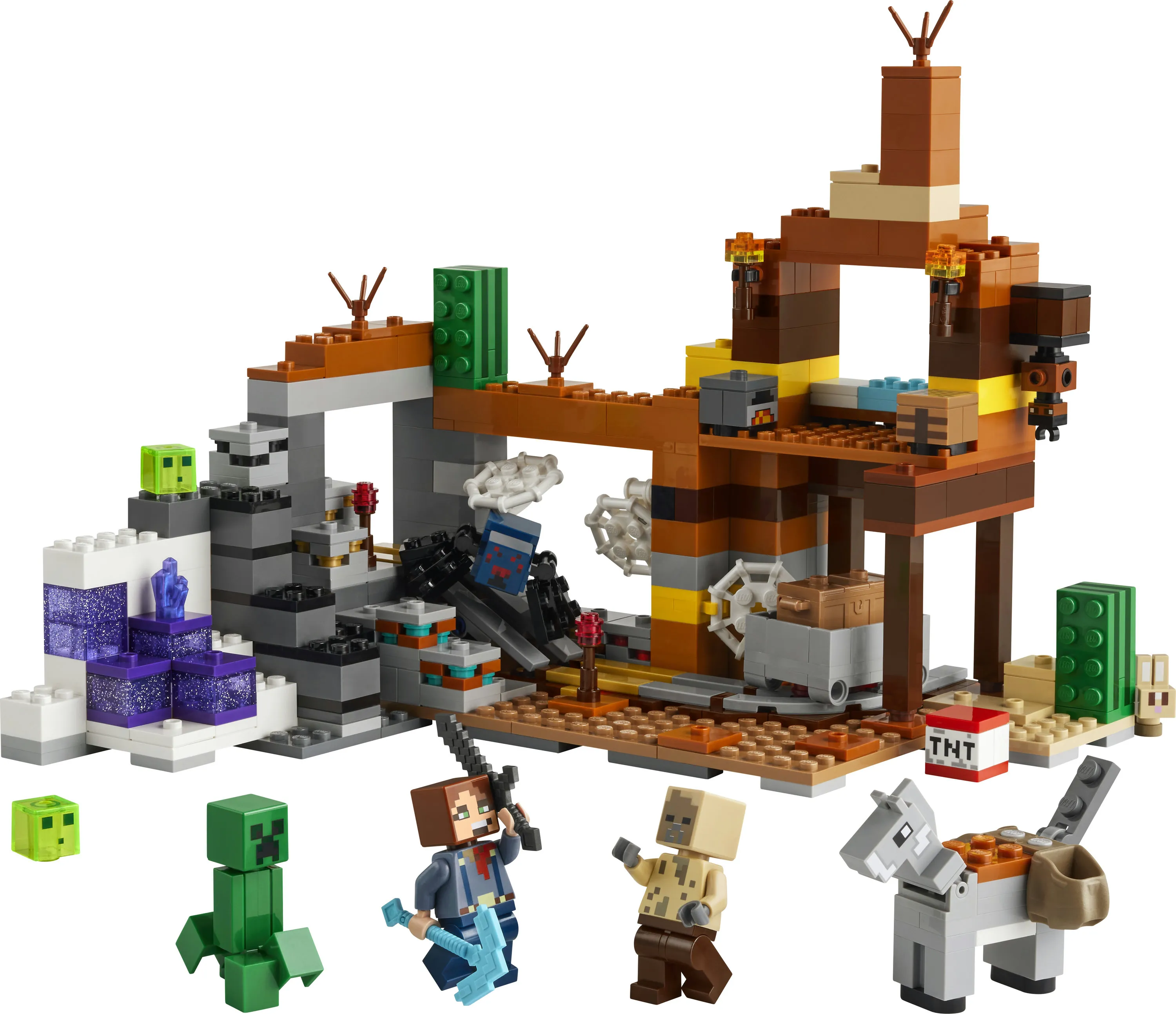 LEGO Minecraft Er&auml;maan kaivoskuilu 21263